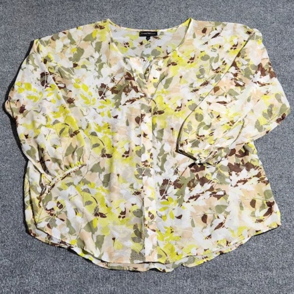 Lane Bryant Women's 3/4 Sleeve Blouse in size 18/20